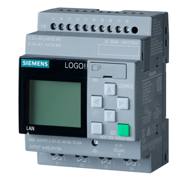 德國SIEMENS西門子PLC可編程控制器LOGO! 6ED1055-1MM00-0BA2