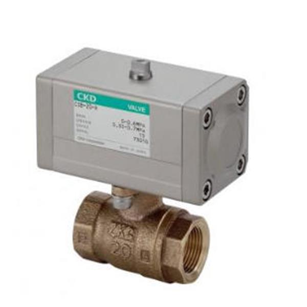 CKD喜開理蒸氣用氣控式球閥2通閥（緊湊型旋轉(zhuǎn)閥)CSB-R1-15-W